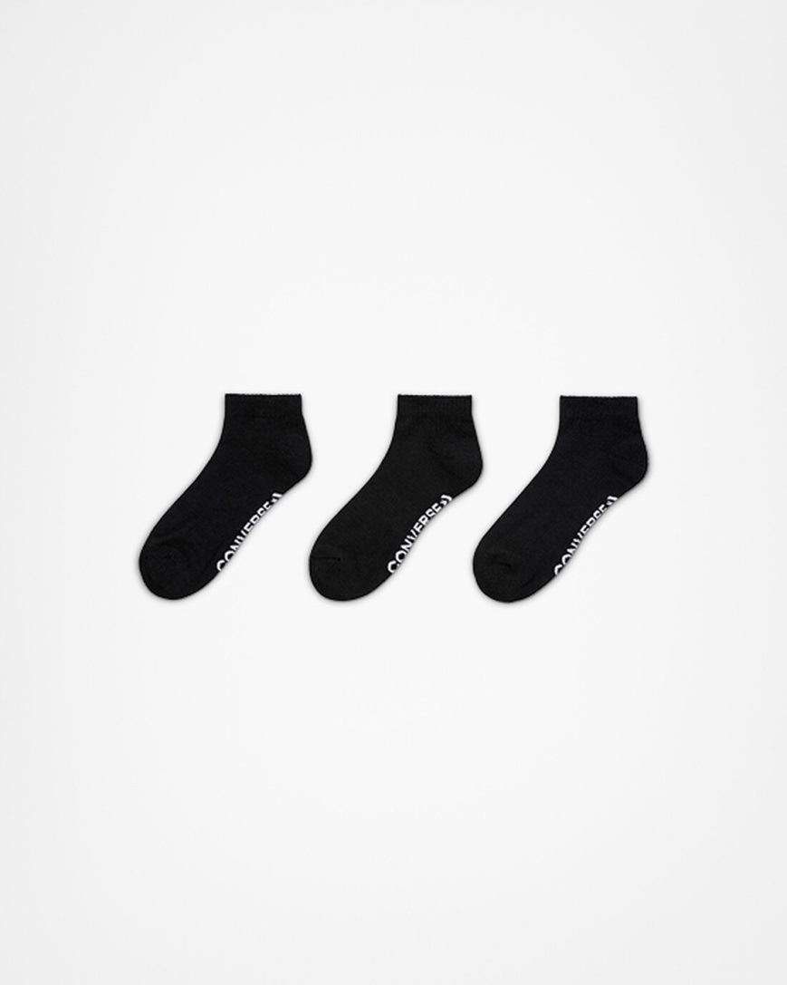 Women\'s Converse 3-Pack Made For Chuck High Socks Black | AU 14C56Y